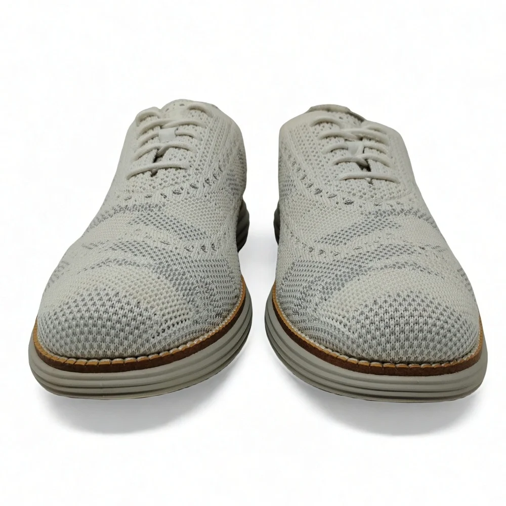 Cole Haan Stitchlite Wingtip Sneaker 9.5M Knit Oxford Minimalist Preppy Shoes